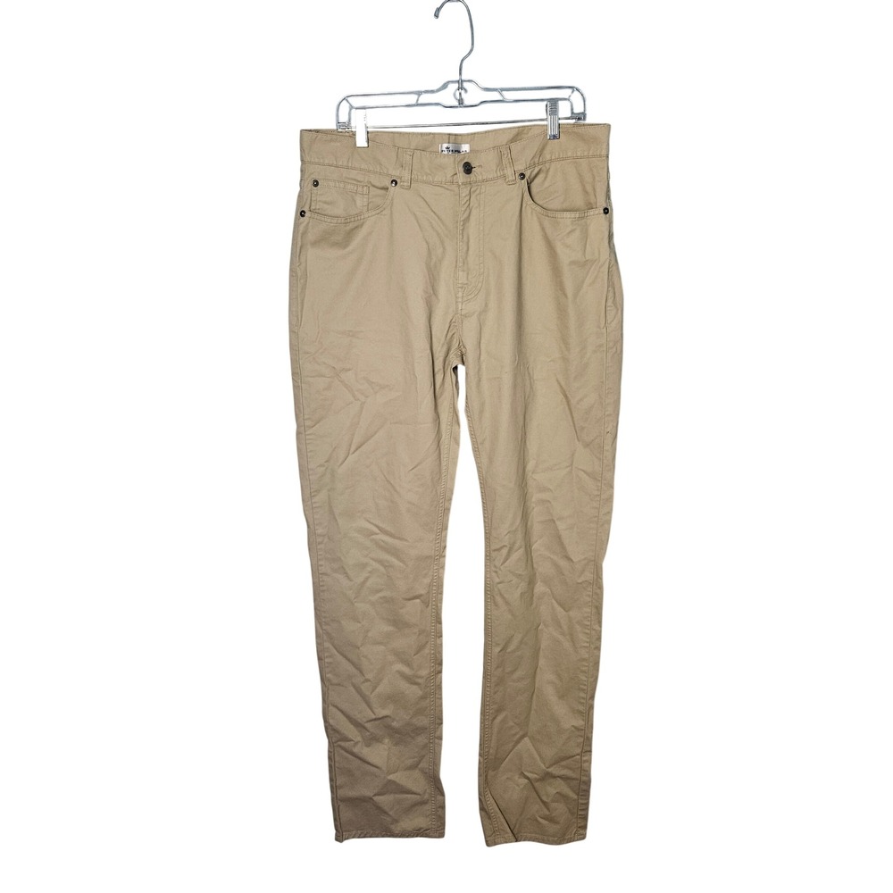 Peter Millar 5-Pocket Khaki Mens 36 Casual Chino Golf Pants Pima Cotton